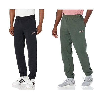 adidas Originals Men's Adventure Sweatpants French Terry Sweatpants with  Pockets | eBay