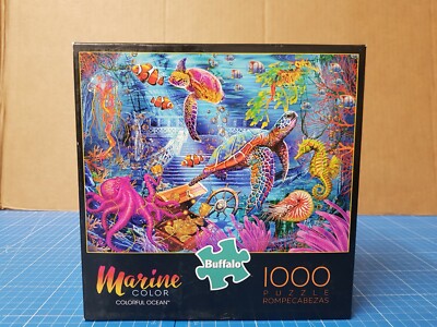 Marine Color Colourful Ocean 100 Teile Puzzle