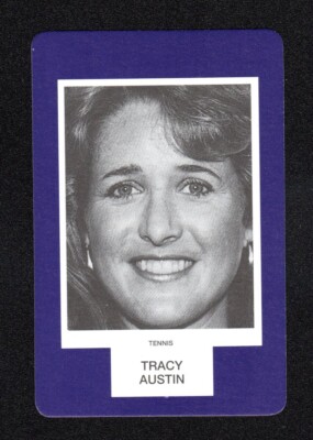 Tracy Austin Tennis Player 1993 Face To Face Game Card Canadian Issue