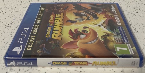 Crash Team Rumble Deluxe Edition PS4 Game Deluxe Cross - Gen Edition New Sealed - Picture 3 of 5