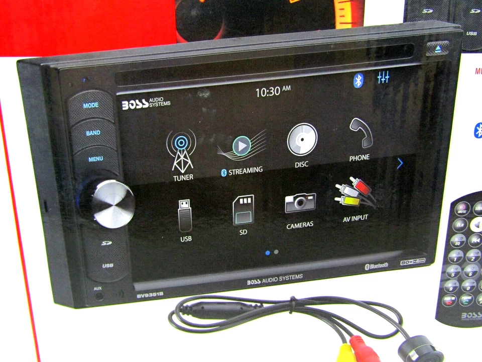 BOSS Audio Systems BVB9351RC 6.2” Touchscreen Car CD DVD Player MP3 AM/FM - Image 2 of 4