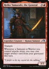 MTG Heiko Yamazaki, the General (146/606) Kamigawa Neon Dynasty LP