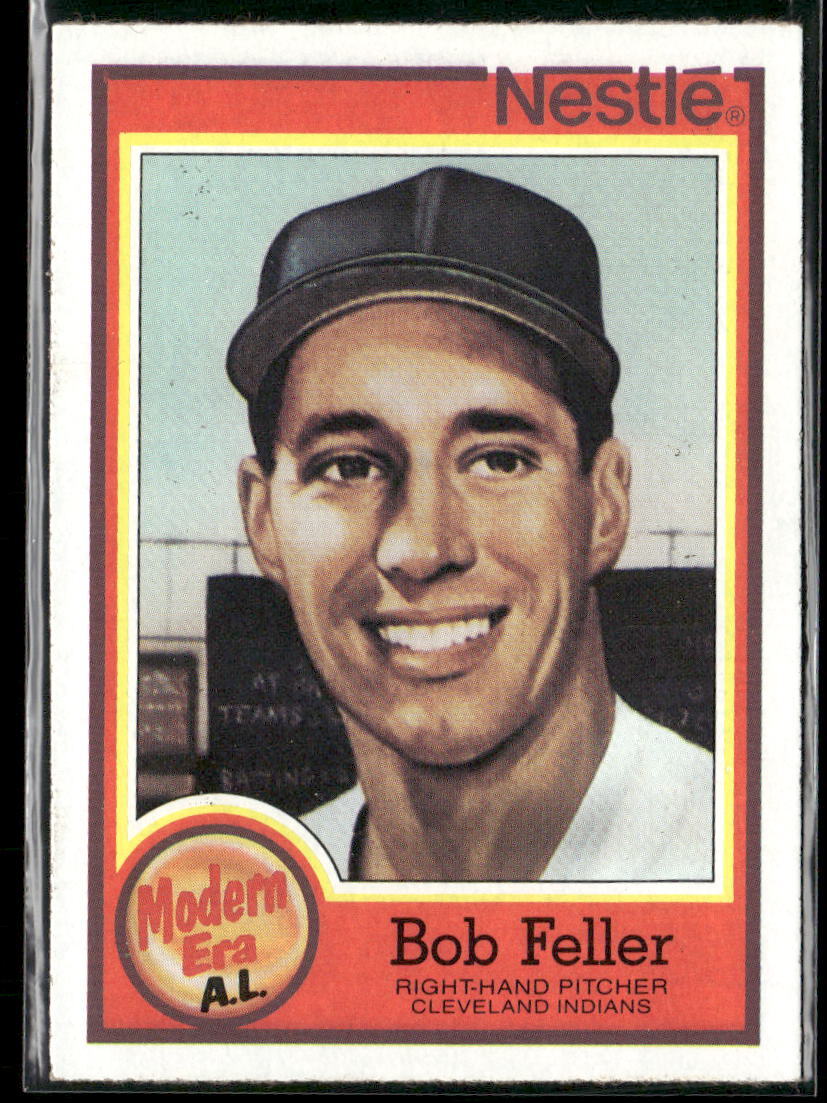 1987 Topps Nestle All Time Dream Team #20 Bob Feller