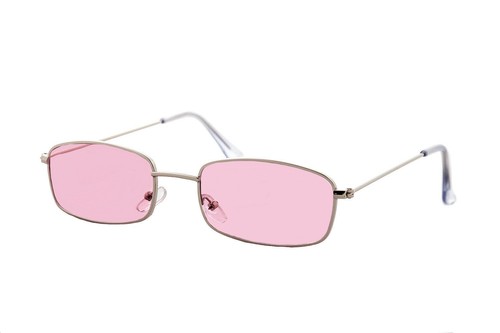 SMALL RECTANGULAR FRAME MODERN FASHION SUNGLASSES MEN WOMEN - Picture 7 of 26