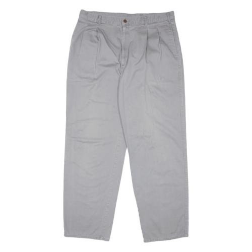 Pantalon plissé DOCKERS gris détendu conique homme W36 L32 - Photo 1/6
