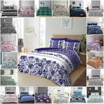GAVENO CAVAILIA 4 PCS Complete Bedding Set Duvet Quilt Cover Fitted Sheet Pillowcase Double King