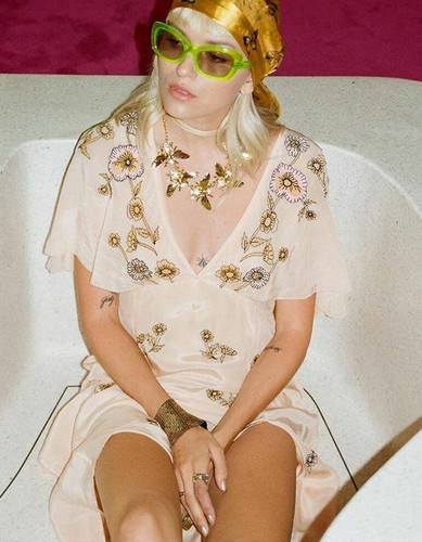 CLEOBELLA Apricot Floral Embroidered HERMOSA Caftan Kaftan Midi M Anthropologie - Bild 6 von 12