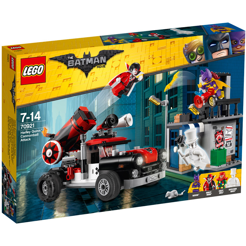 Lego The Batman Movie Harley Quinn Cannonball Attack 70921 NEW Lego The Batman Movie Harley Quinn Cannonball Attack 70921 NEW