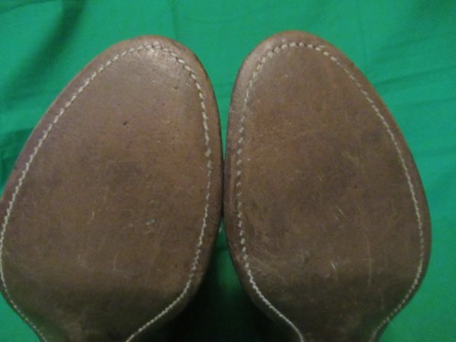 Botas vaqueras occidentales vintage Acme #6572 para hombre talla 9,5 D cuero marrón - Imagen 12 de 12