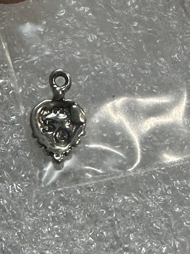 Sweetheart Tree WILDBERRY ROMANCE Cross Stitch Chart Sterling Silver Heart Charm - Picture 4 of 10