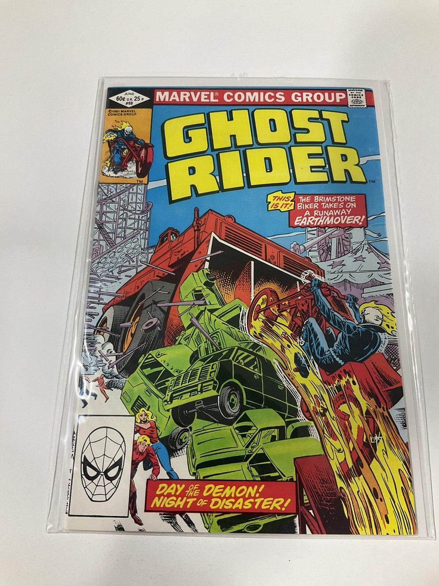 Ghost Rider 69 Nm Near Mint Marvel Comics | eBay