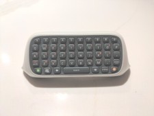 Microsoft Xbox 360 Chatpad White Original OEM Text Keyboard Attachment Tested