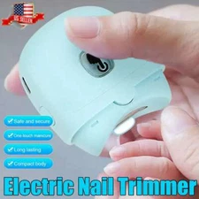 Electric Automatic Nail Clippers Toe Thick Nails Professional Cutter Pedicure US