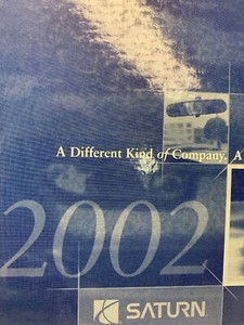 2002 Saturn S Series Owners Manual Handbook Oem Hard Cover Ebay
