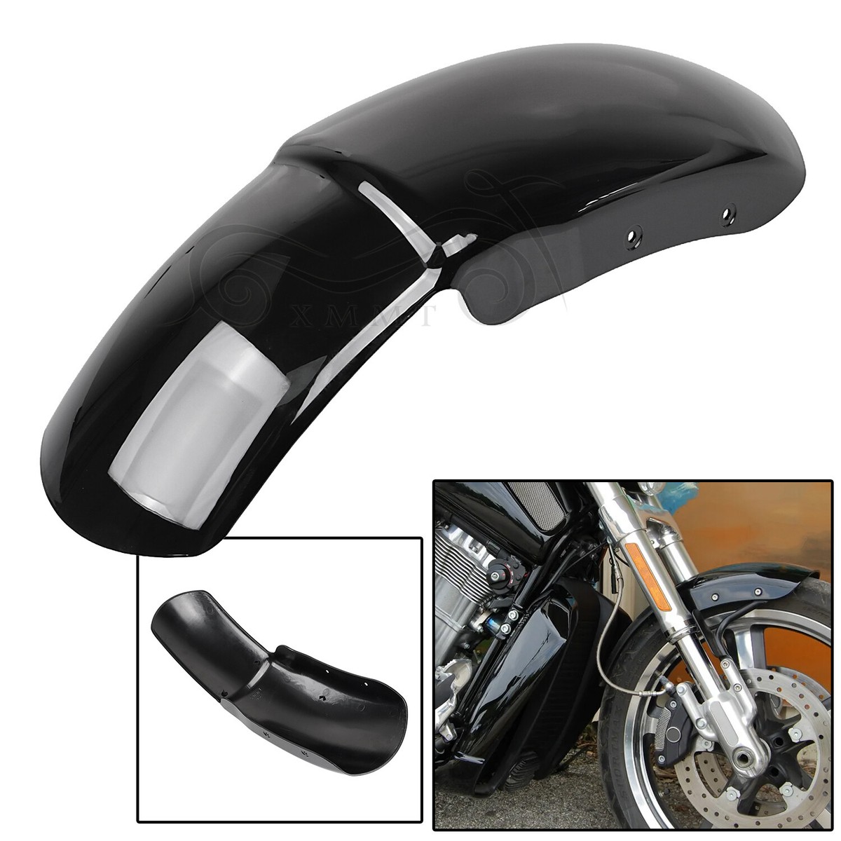 ハーレー vrod用フロントフェンダー Front Fender Hugger Mudguard Fit For Harley VROD VRSCF V-Rod