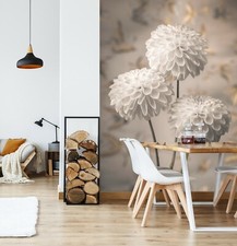 3D Round Flower B875 Wallpaper Wall Mural Self-adhesive Assaf Frank Zoe