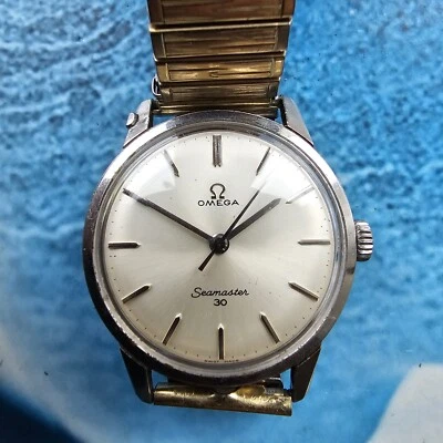 Reloj Omega Seamaster 30 vintage de cuerda manual para hombre reparado - Imagen 1 de 4