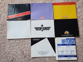 Lot 7 NES Instruction Booklet Manuals Mario/Duck Hunt Paperboy Tetris Q-Bert