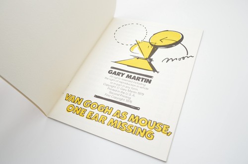 Gary Martin, Van Gogh as Mouse, One Ear Missing, 2nd Printing 1979, Astrology - Picture 2 of 11