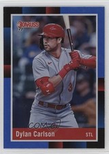 2022 Panini Donruss Retro 1988 Holo Blue Dylan Carlson #264 0s2w