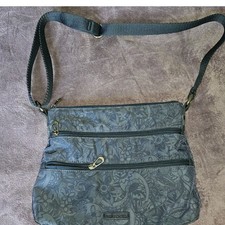 Sakroots Artist Circle Basic Crossbody in Black Spirit Desert Eco-Friendly