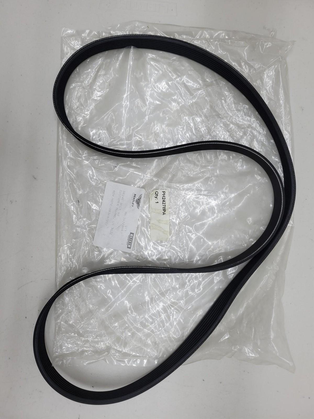 Rolls Royce / Bentley DRIVE BELT V8 PH24278PA