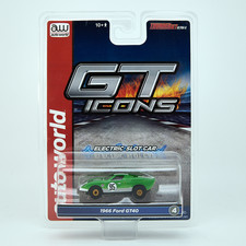 Auto World Thunderjet Ultra GT Icons 1966 Ford GT40 Green 96 HO Slot Car