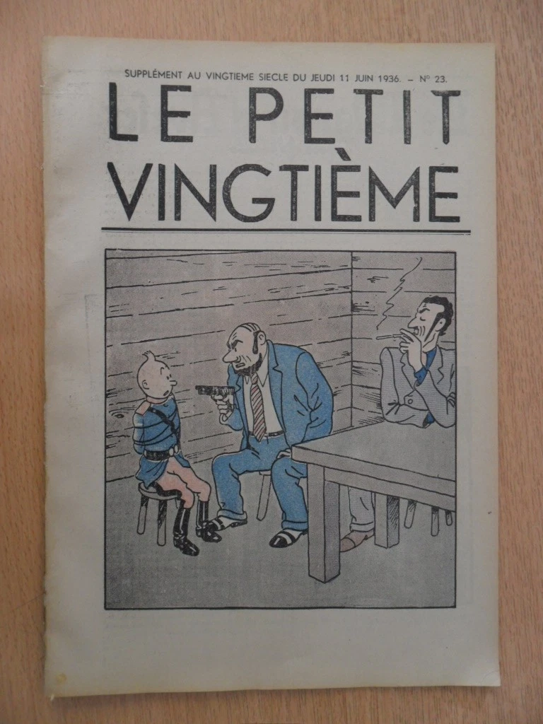 Le Petit Vingtième - Lot de 3 journaux originaux