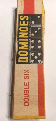 Vintage / Antique Double 6 Domino Set