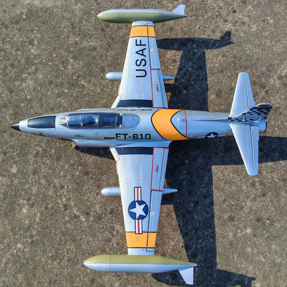 Dynam T-33 Shooting Star F80 6S 12-Blade 70mm EDF RC Jet Trainer - Image 2 of 4