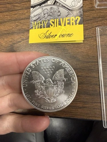 2018 Silver American Eagle BU 1 Coin 1 Oz $1 Dollar Uncirculated Brilliant Mint