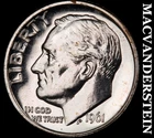 1961 Roosevelt Dime- Silver- Choice Gem Proof++++ Luster No Reserve #i8798