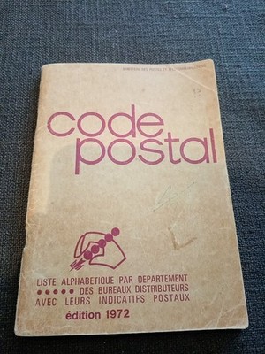 postleitzahl ausgabe 1972 - seltene ausgabe minister post telekommunikation !