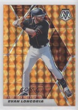 2021 Panini Mosaic Reactive Orange Mosaic Prizm Evan Longoria #44 0h9h