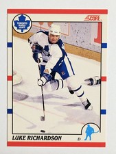 1990-91 Score Canadian #236 Luke Richardson
