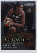 2020 Panini Prizm WNBA Fearless A'ja Wilson #11 u0u