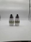 Vintage Gemco Crazy Daisy Salt & Pepper Shakers Set Corelle Corning Pyrex