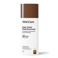 WishCare Daily Fluid Tinted Sunscreen SPF50 PA  , R302, 50ml