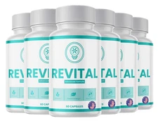 (6 Pack) Revital Advanced Formula Natural Energy & Fitness Vitamin