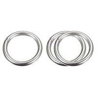 "Edelstahl 304 O Ringe, 3Stk 40Mm (1,57\") Ad. 5Mm StäRke O Ringe Runde Ringe"