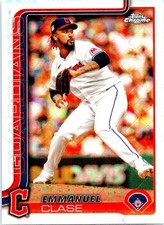 2025 Topps Chrome Logofractor Edition #135 Emmanuel Clase