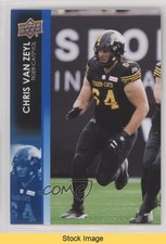 2022 Upper Deck CFL Blue Chris Van Zeyl #149 READ 1g4p