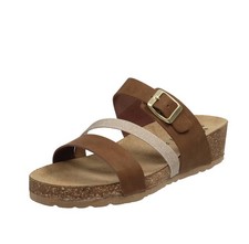 Miss Desire Sandali Con Zeppa Marrone - Taglia 40 Scarpe Donna Sandali Zeppa