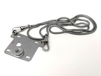 Concava Tessina 35 Necklace With Tripod Plate Camera Strap Silver Metal