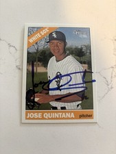 2015 Topps Heritage - Jose Quintana #396 Signed White Sox Cubs Rockies Mets