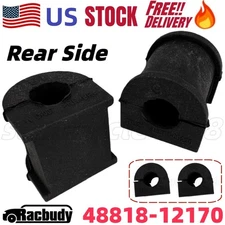 2* New Stabilizer Bar Bushings Kit Rear Side 48818-12170 For Toyota Avalon Camry