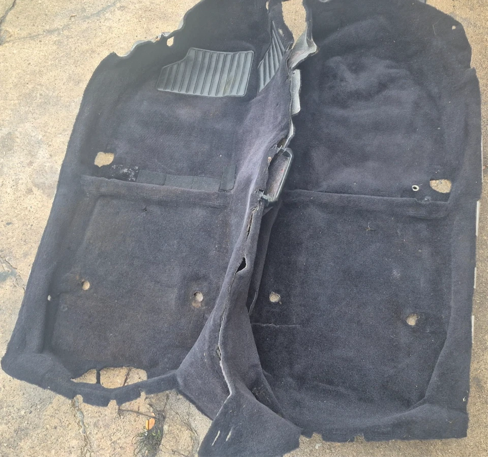 Juego de alfombras interiores negras OEM 91 para Toyota MR2 Turbo 91 Foto 2 de 4