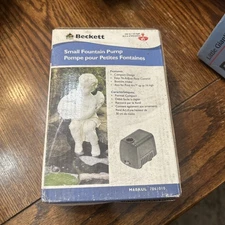 Beckett Small Fountain Pump 60 Gallons/hr M60AUL 7061010 NEW FAST SHIPPING READ