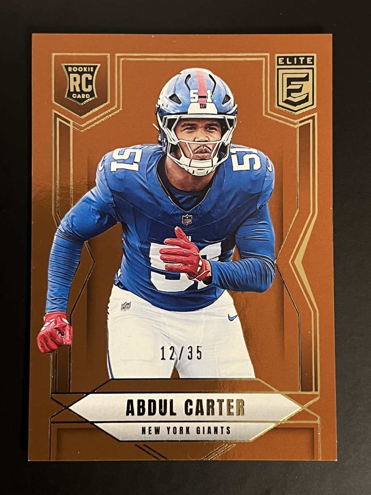 2025 Panini Donruss Elite - Rookies Abdul Carter #111 Bronze /35 (RC)