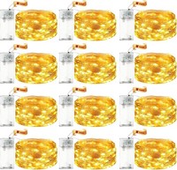 LED Lichterkette 2M 20 LED Warmweiß Batteriebetrieben Mit Timer FüR Innen